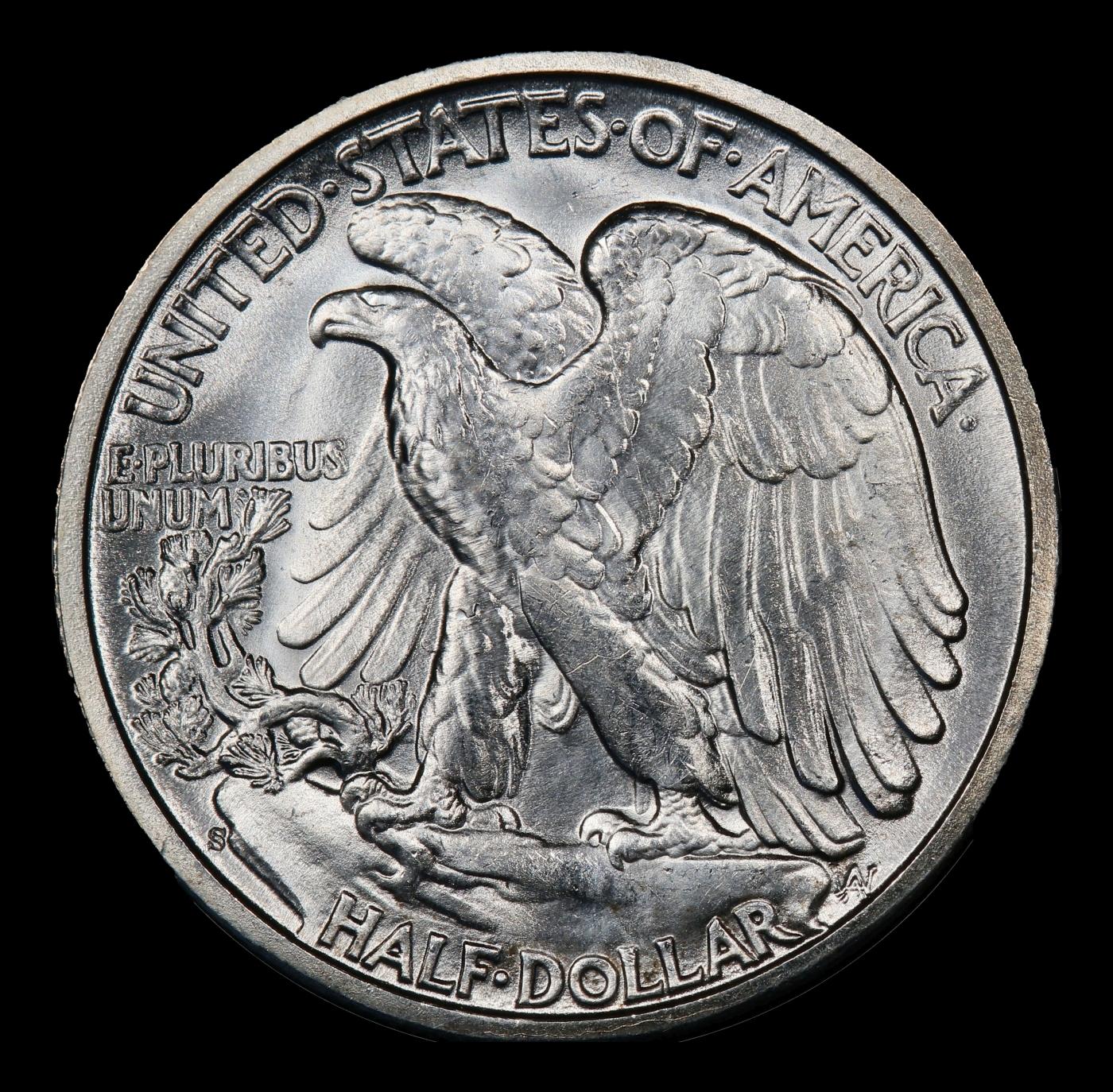 1944-s Walking Liberty Half Dollar 50c Grades ms65