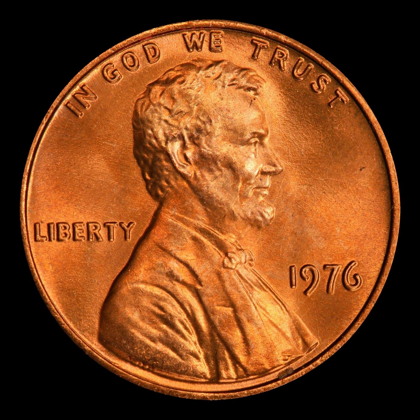 1976-p Lincoln Cent Near Top Pop 1c ms67 rd SEGS