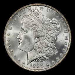 1888-o Morgan Dollar $1 Grades ms65