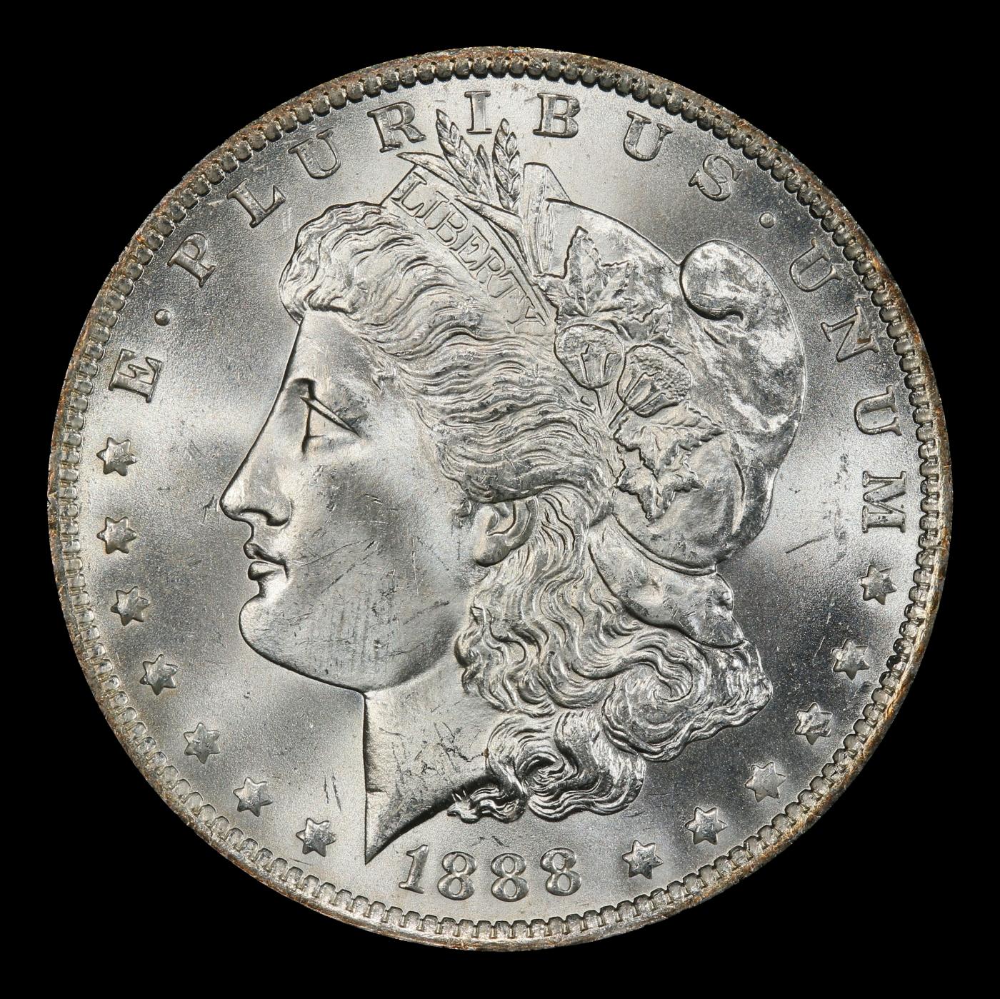 1888-o Morgan Dollar $1 Grades ms65