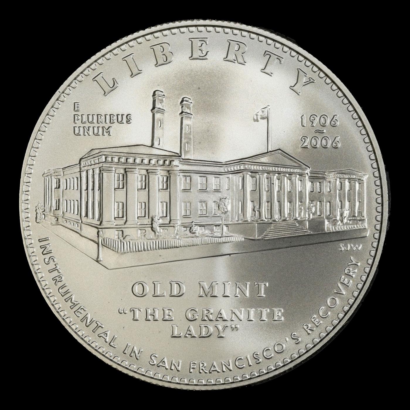 2006-s San Francisco Mint Modern Commem Dollar $1 ms70 SEGS