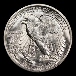 1942-s Walking Liberty Half Dollar 50c Grades ms66