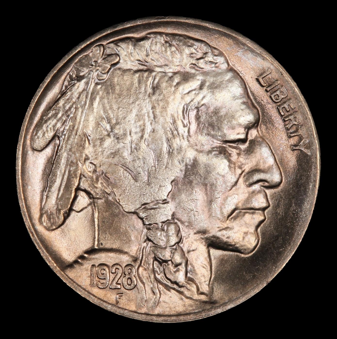 1928-d Buffalo Nickel Near Top Pop 5c ms66+ SEGS