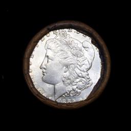 Full solid date 1885-o Uncirculated Morgan silver dollar roll, 20 coins