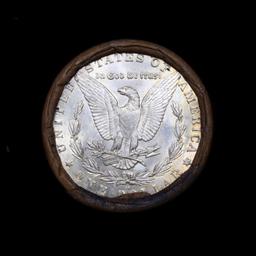 Full solid date 1885-o Uncirculated Morgan silver dollar roll, 20 coins