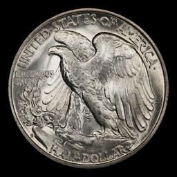 1946-s Walking Liberty Half Dollar 50c Grades ms66