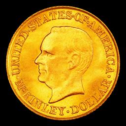 1916 McKinley Gold Commem Dollar TOP POP! 1 ms68 SEGS