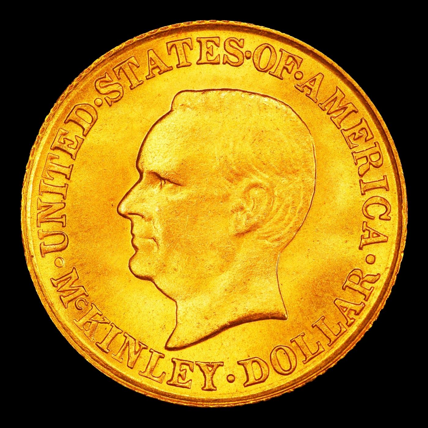 1916 McKinley Gold Commem Dollar TOP POP! 1 ms68 SEGS