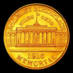 1916 McKinley Gold Commem Dollar TOP POP! 1 ms68 SEGS