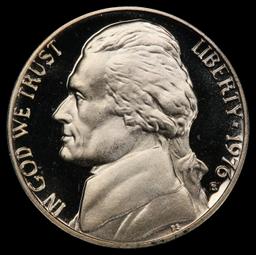 1976-s Proof Jefferson Nickel 5c pr70 dcam SEGS