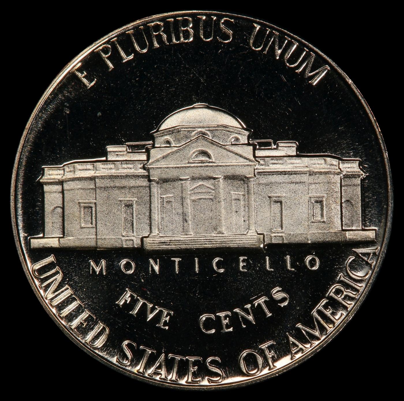 1976-s Proof Jefferson Nickel 5c pr70 dcam SEGS