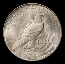 1935-p Peace Dollar $1 Grades ms65