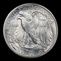 1945-d Walking Liberty Half Dollar 50c Grades ms66