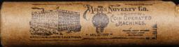 NEW! *WatchmakerÂ’s Hoard* Original Covered End Mills Novelty Co. Mixed Lincoln Wheat Cent Roll 1c 5