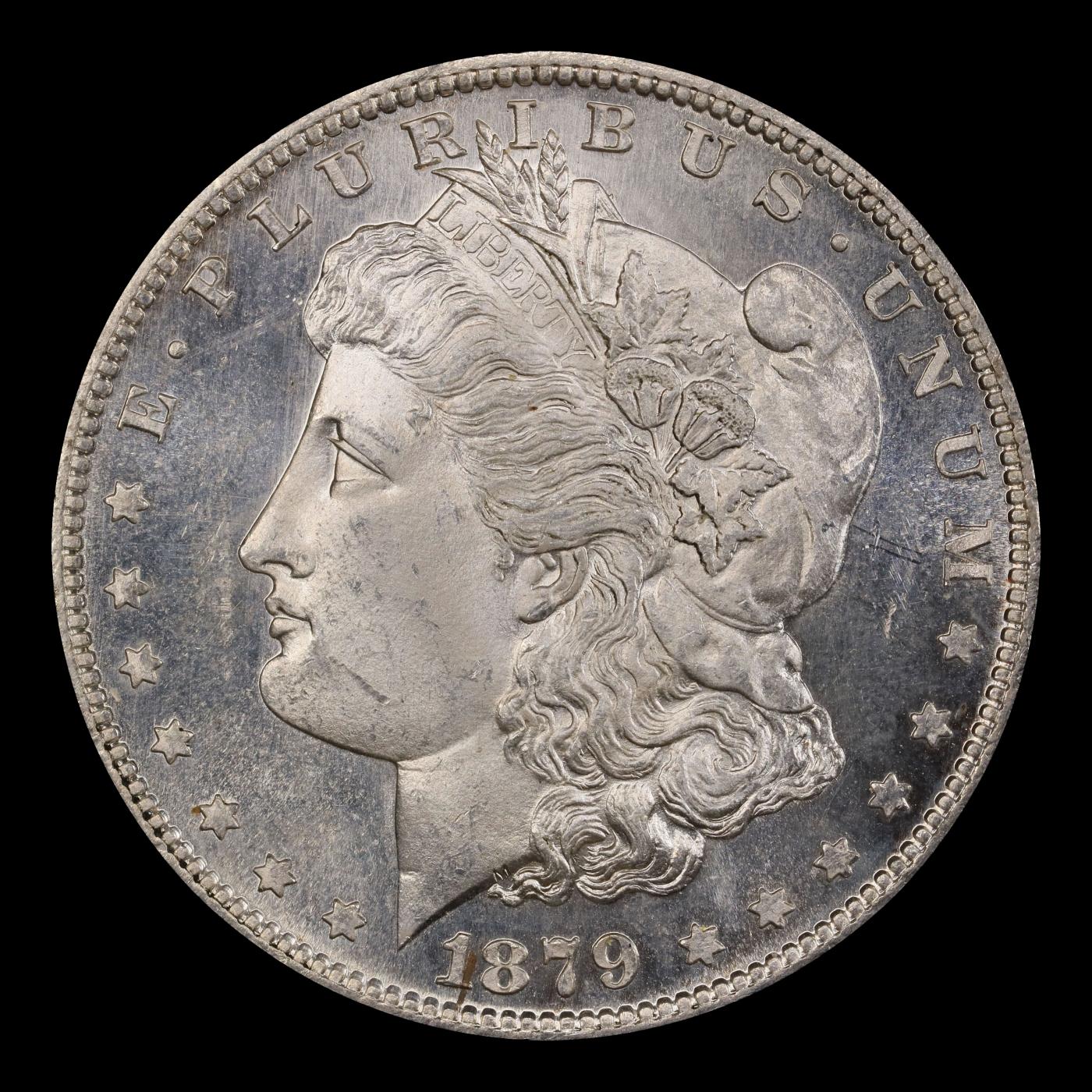 1879-s Morgan Dollar $1 Grades ms64+