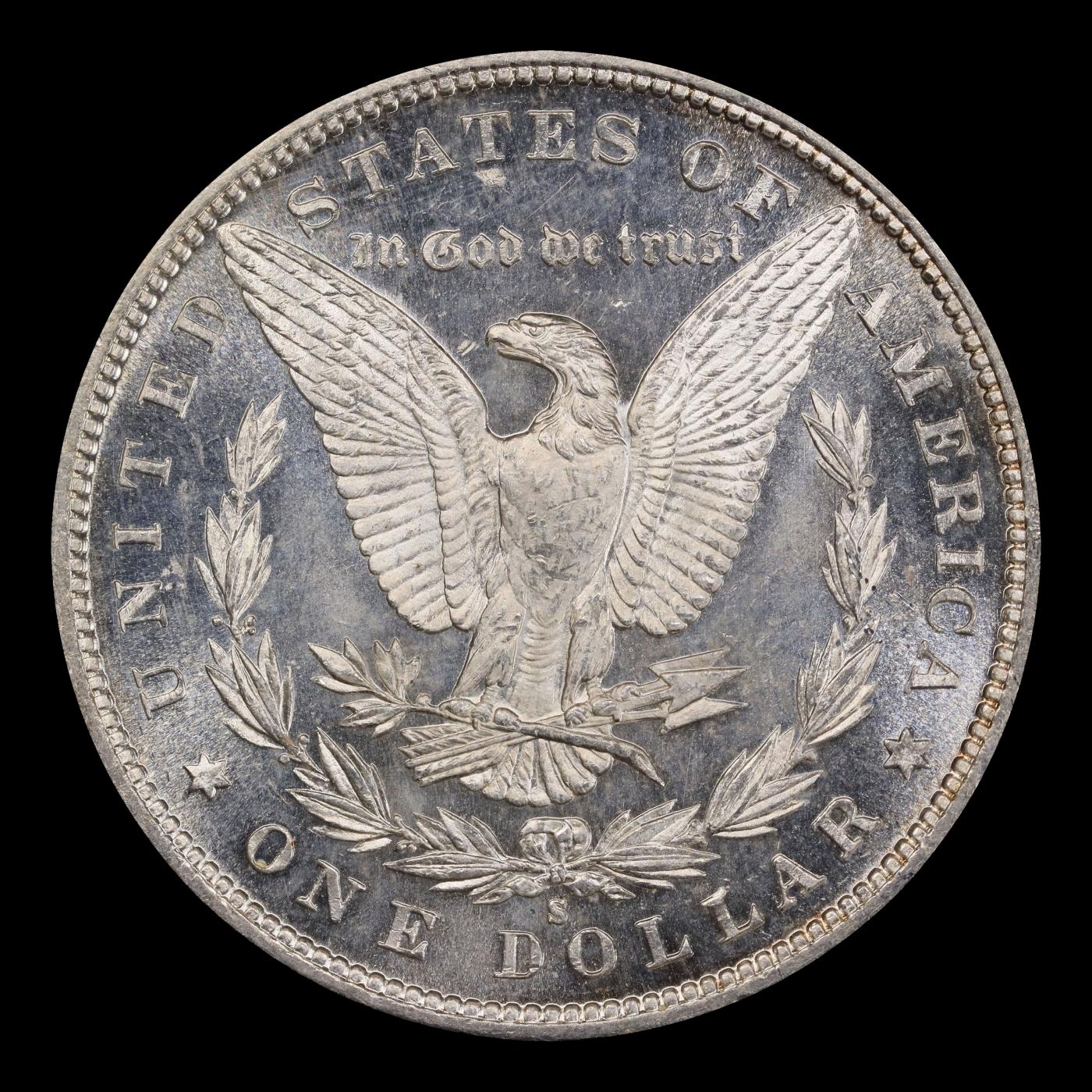 1879-s Morgan Dollar $1 Grades ms64+