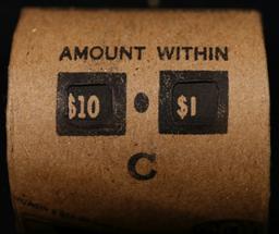 AR- GIMBLES Circ Morgan Silver Dollar $1 Roll C 10 Coin