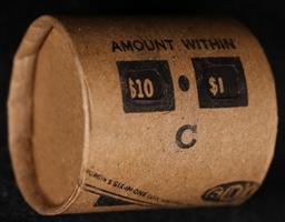 AR- GIMBLES Circ Morgan Silver Dollar $1 Roll C 10 Coin