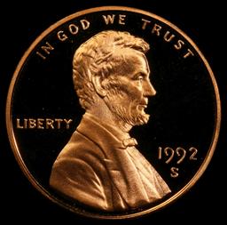 1992-s Proof Lincoln Cent 1c pr70 rd dcam SEGS