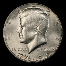 1776-1976 Kennedy Half Dollar Near Top Pop 50c ms67 SEGS