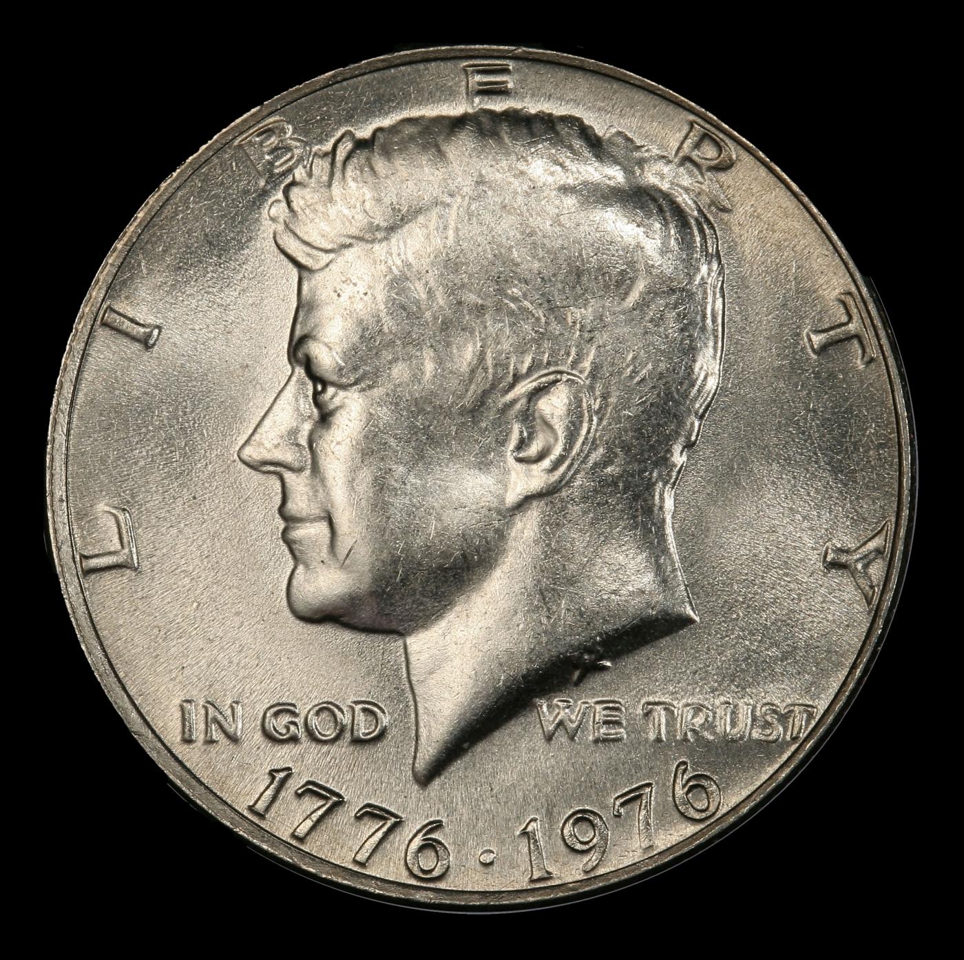 1776-1976 Kennedy Half Dollar Near Top Pop 50c ms67 SEGS