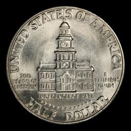 1776-1976 Kennedy Half Dollar Near Top Pop 50c ms67 SEGS