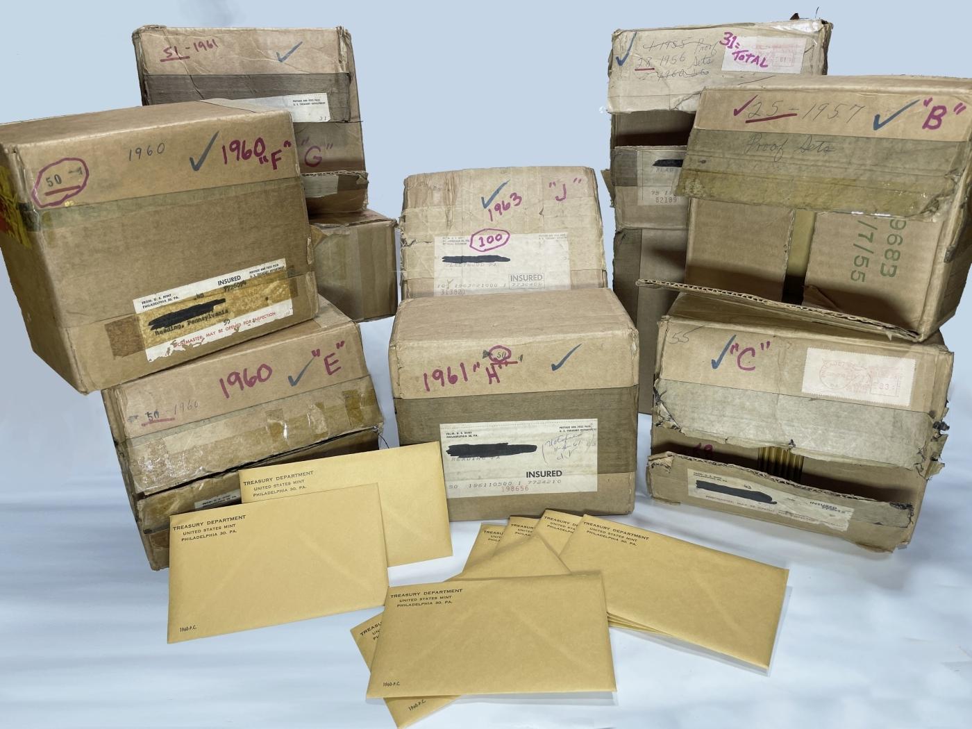 Original sealed 1958 United States Mint Proof Set Tennessee Valley Hoard