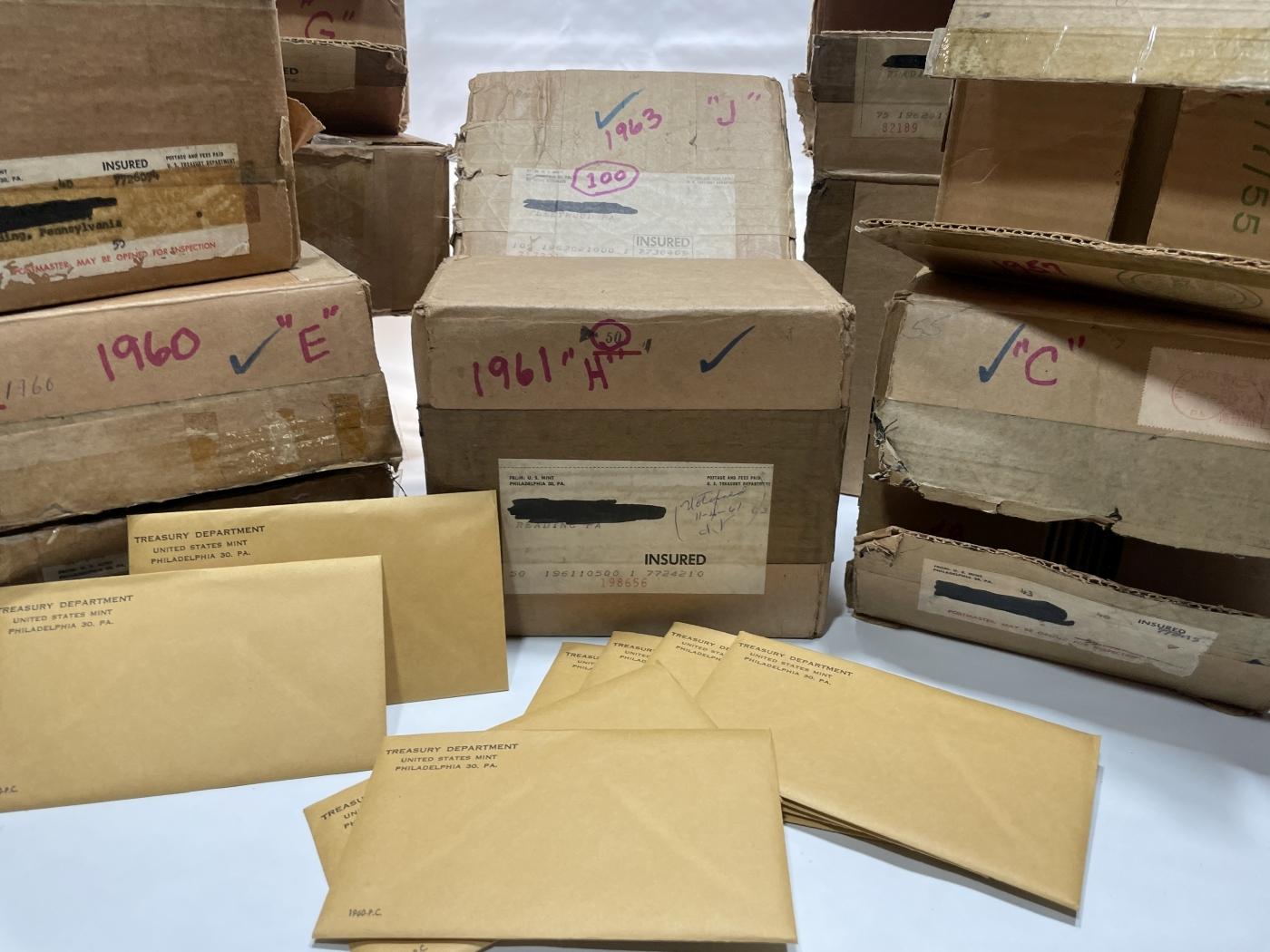 Original sealed 1958 United States Mint Proof Set Tennessee Valley Hoard