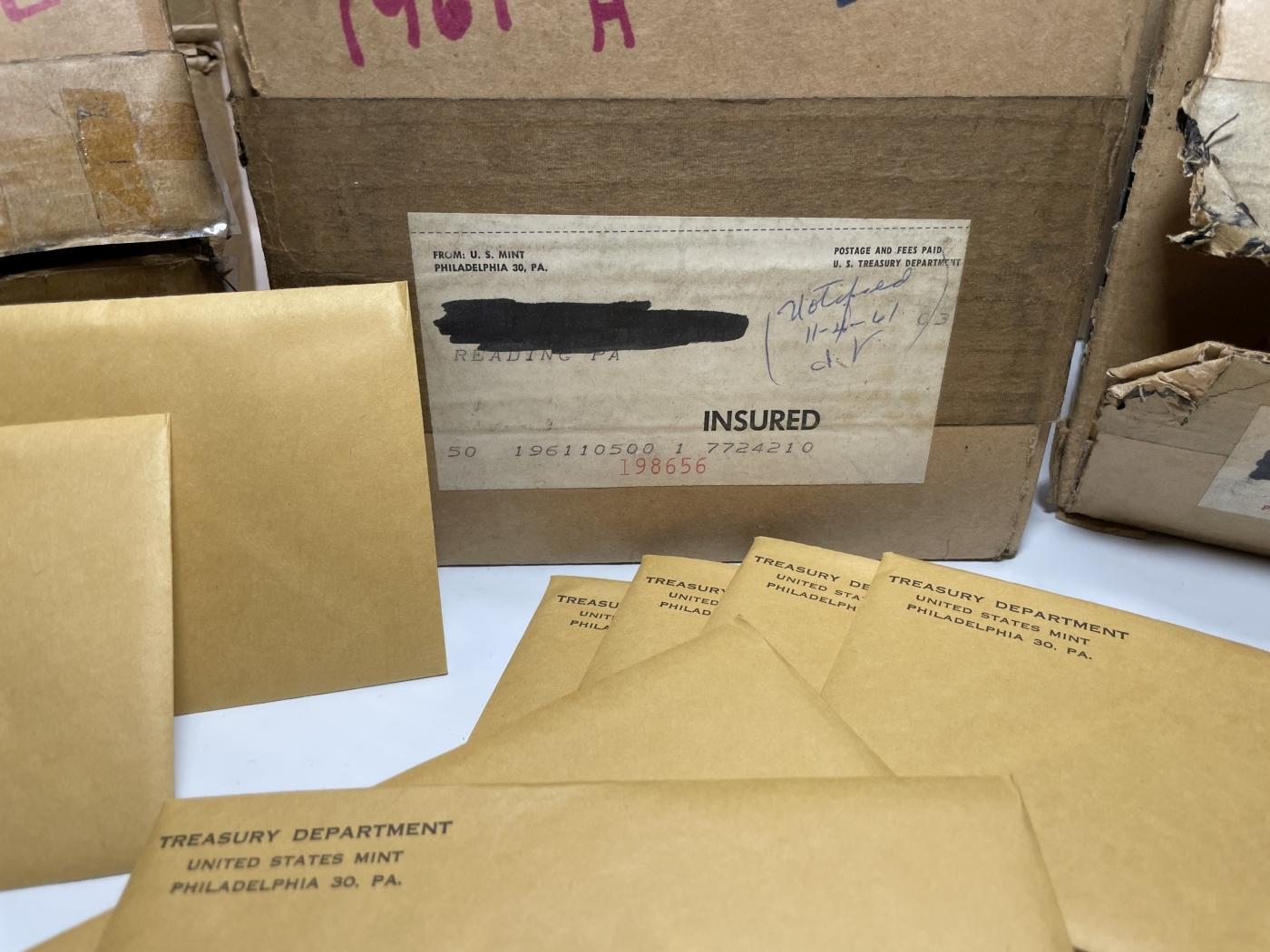 Original sealed 1958 United States Mint Proof Set Tennessee Valley Hoard