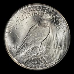 1925-p Peace Dollar $1 ms66+ SEGS