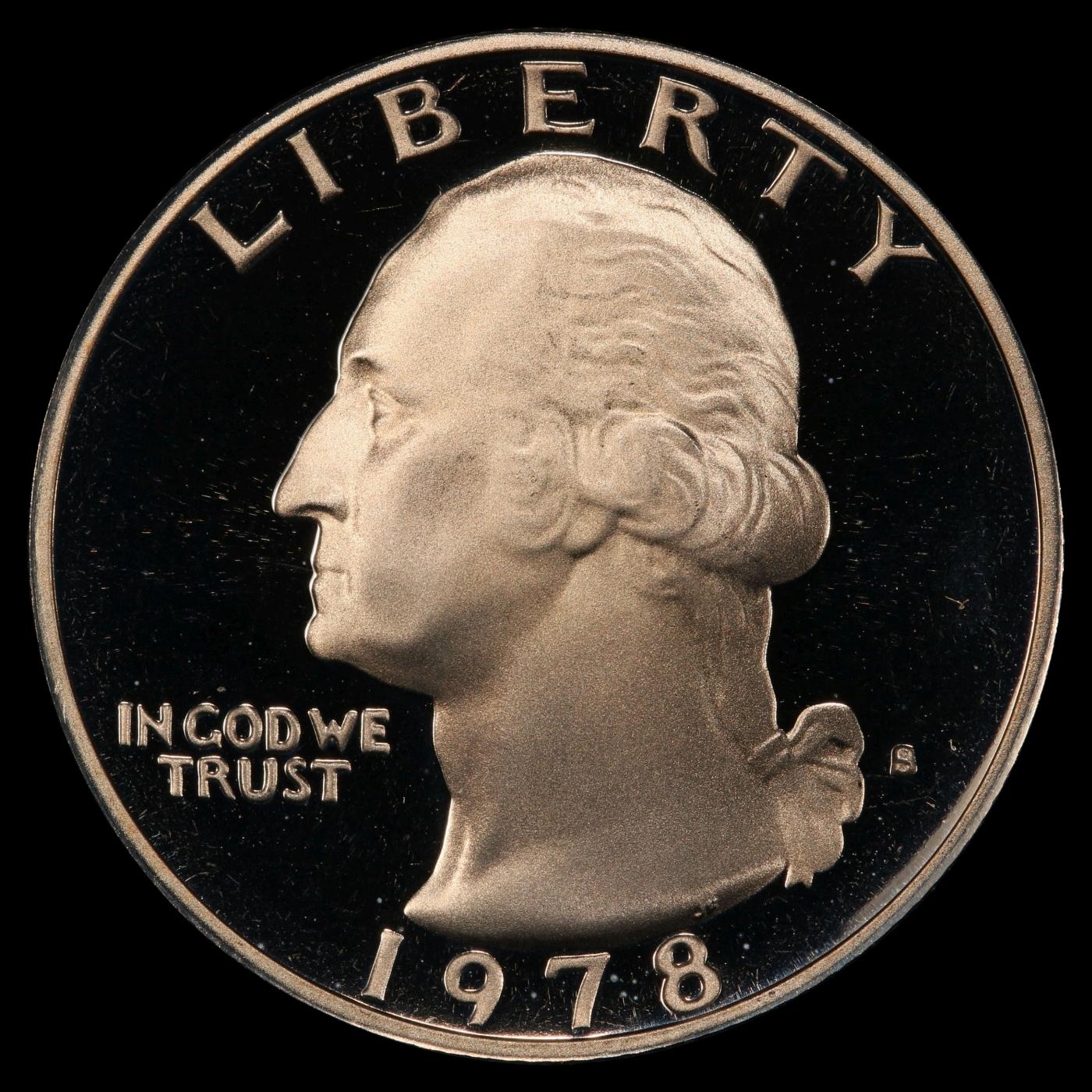 1978-s Proof Washington Quarter 25c pr70 dcam SEGS