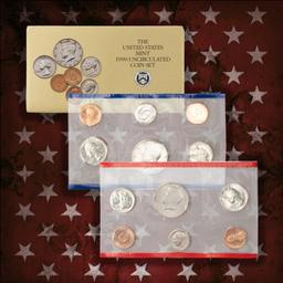 1990-1999 Full Decade Mint Set Run - 128 Coins, 10 Complete Sets