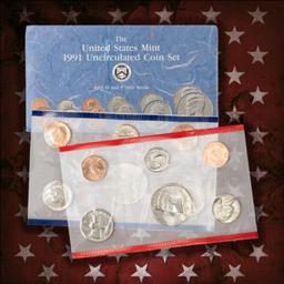 1990-1999 Full Decade Mint Set Run - 128 Coins, 10 Complete Sets