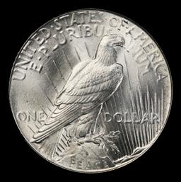 1934-p Peace Dollar $1 Grades ms64