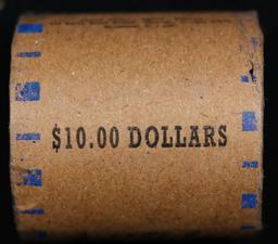 CIY- MARSHALL FIELDS 10 Coin UNC Peace $1 Roll Rare BLUE Lvl