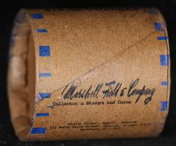 CIY- MARSHALL FIELDS 10 Coin UNC Peace $1 Roll Rare BLUE Lvl