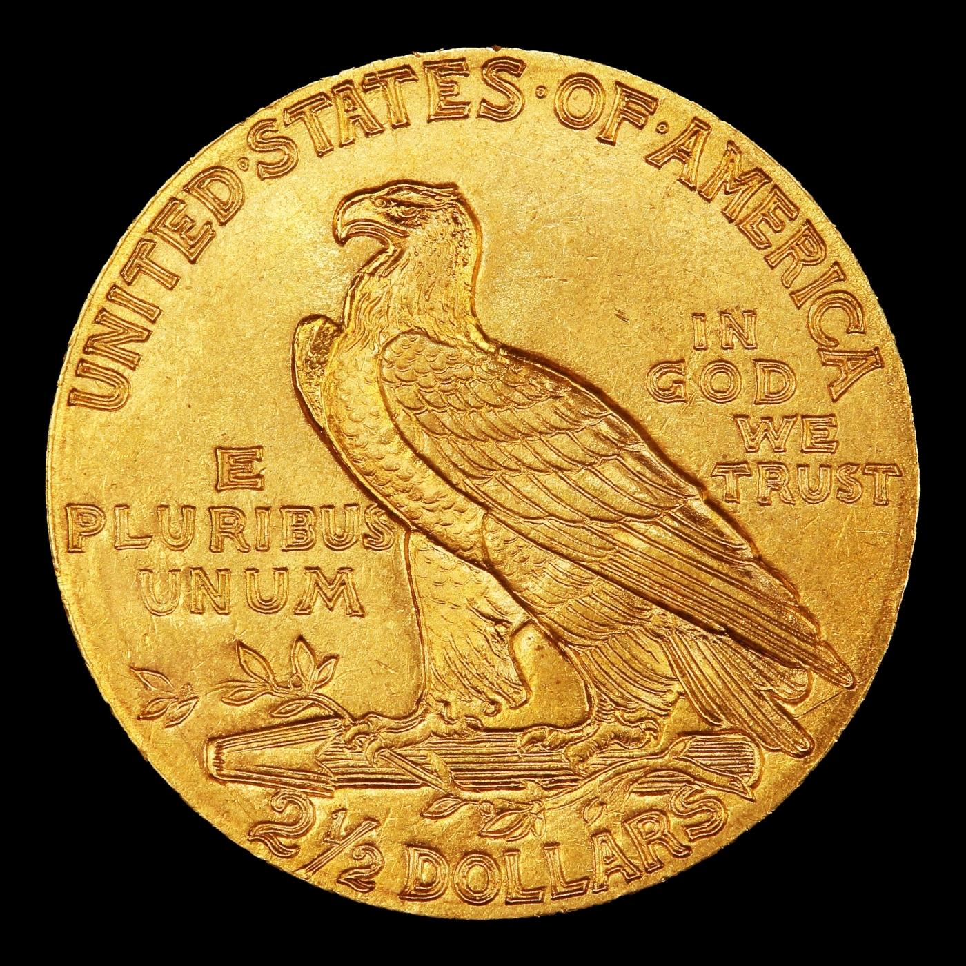 1911-p Gold Indian Quarter Eagle TOP POP! $2 1/2 ms66 USCG
