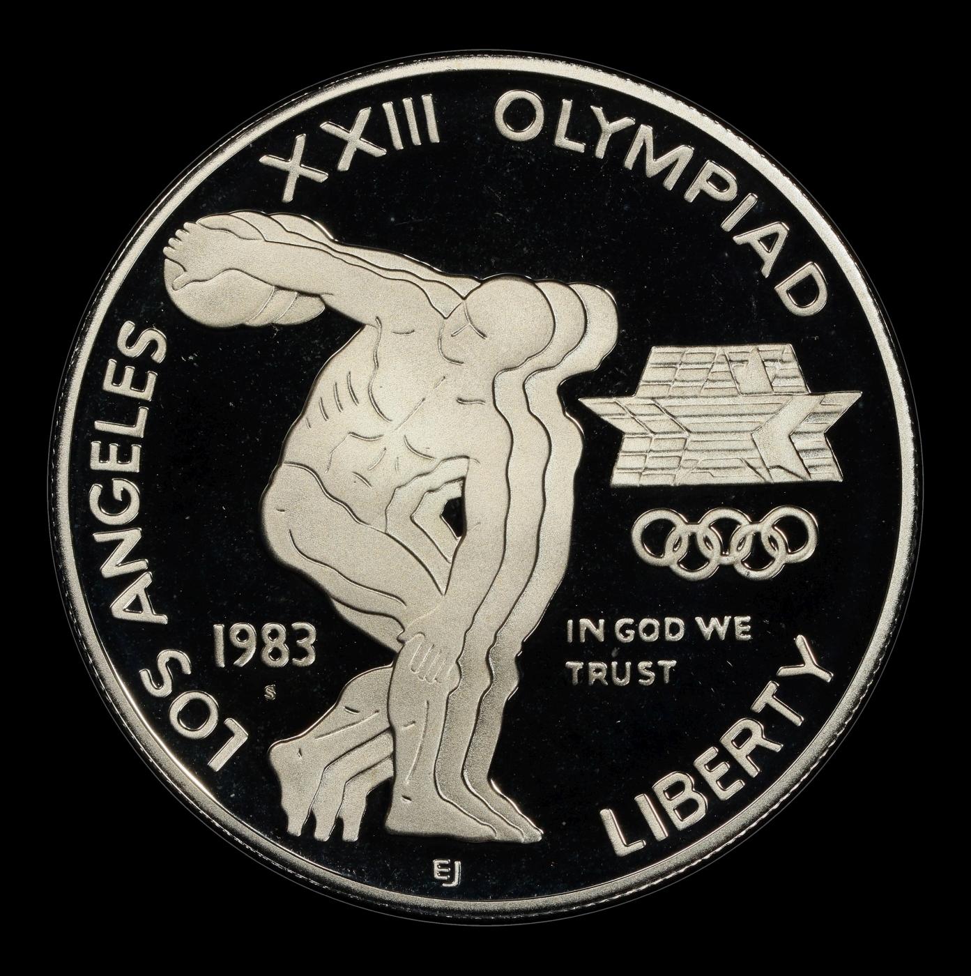 1983-s Olympics Proof Modern Commem Dollar $1 pr70 dcam SEGS