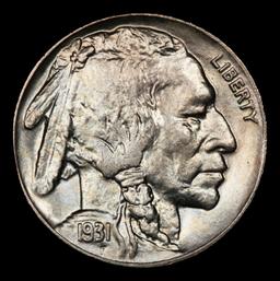 1931-s Buffalo Nickel 5c Grades ms66
