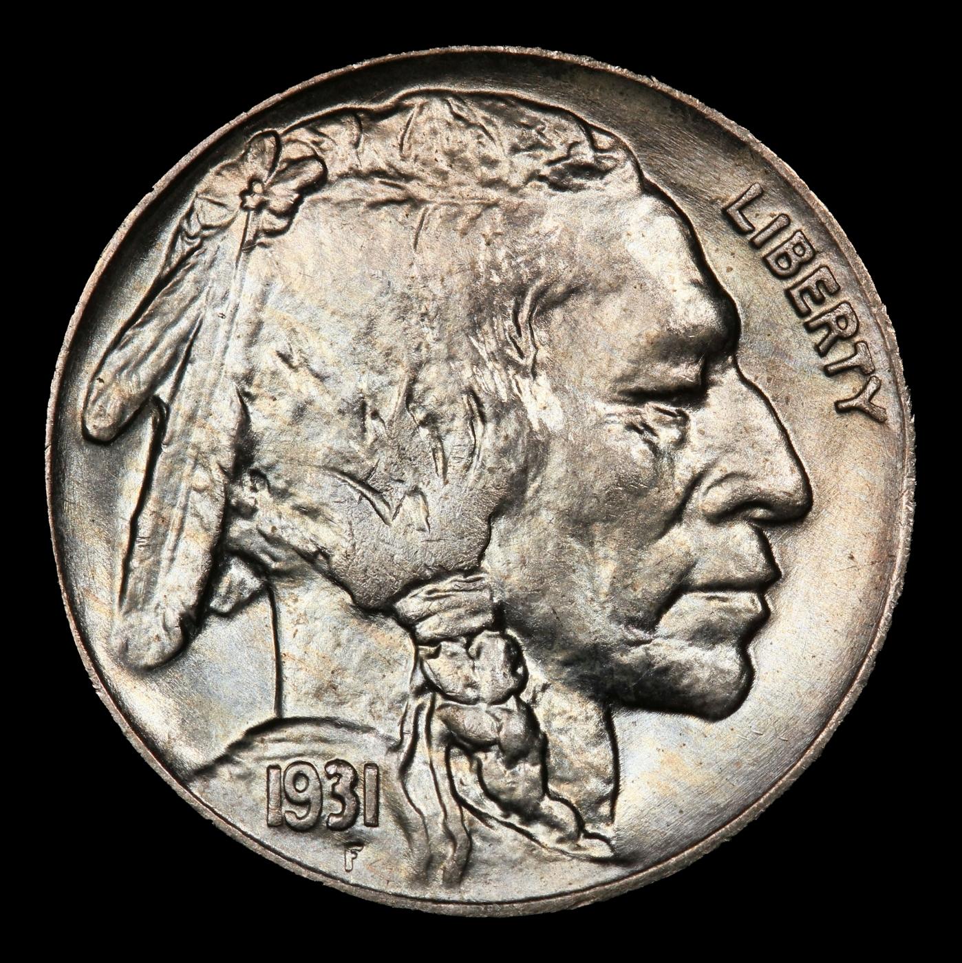 1931-s Buffalo Nickel 5c Grades ms66