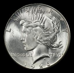 1926-d Peace Dollar $1 ms65 SEGS