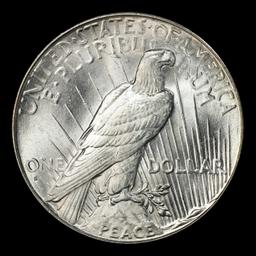 1926-d Peace Dollar $1 ms65 SEGS