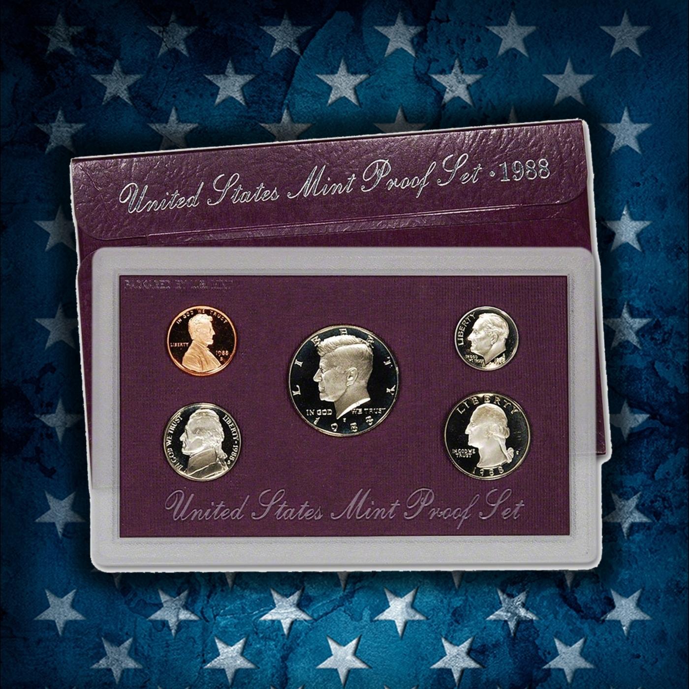 1980-1999 Proof Set Run 107 Coins 20 Complete Sets