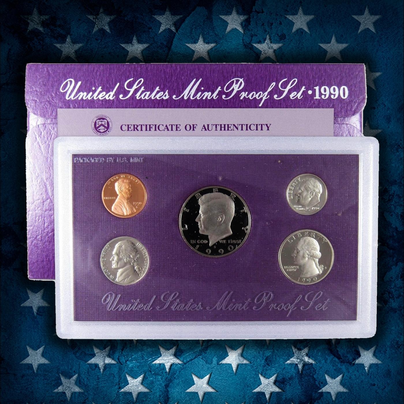 1980-1999 Proof Set Run 107 Coins 20 Complete Sets