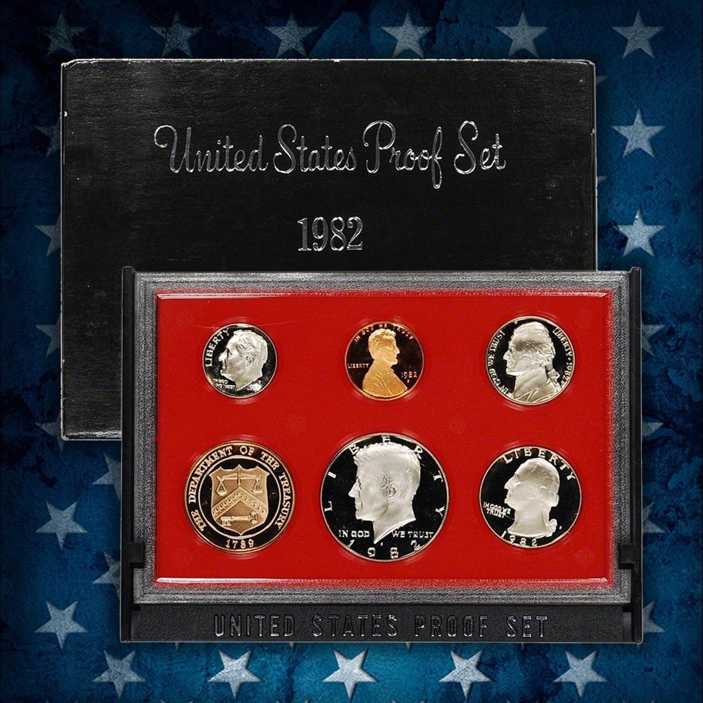 1980-1999 Proof Set Run 107 Coins 20 Complete Sets