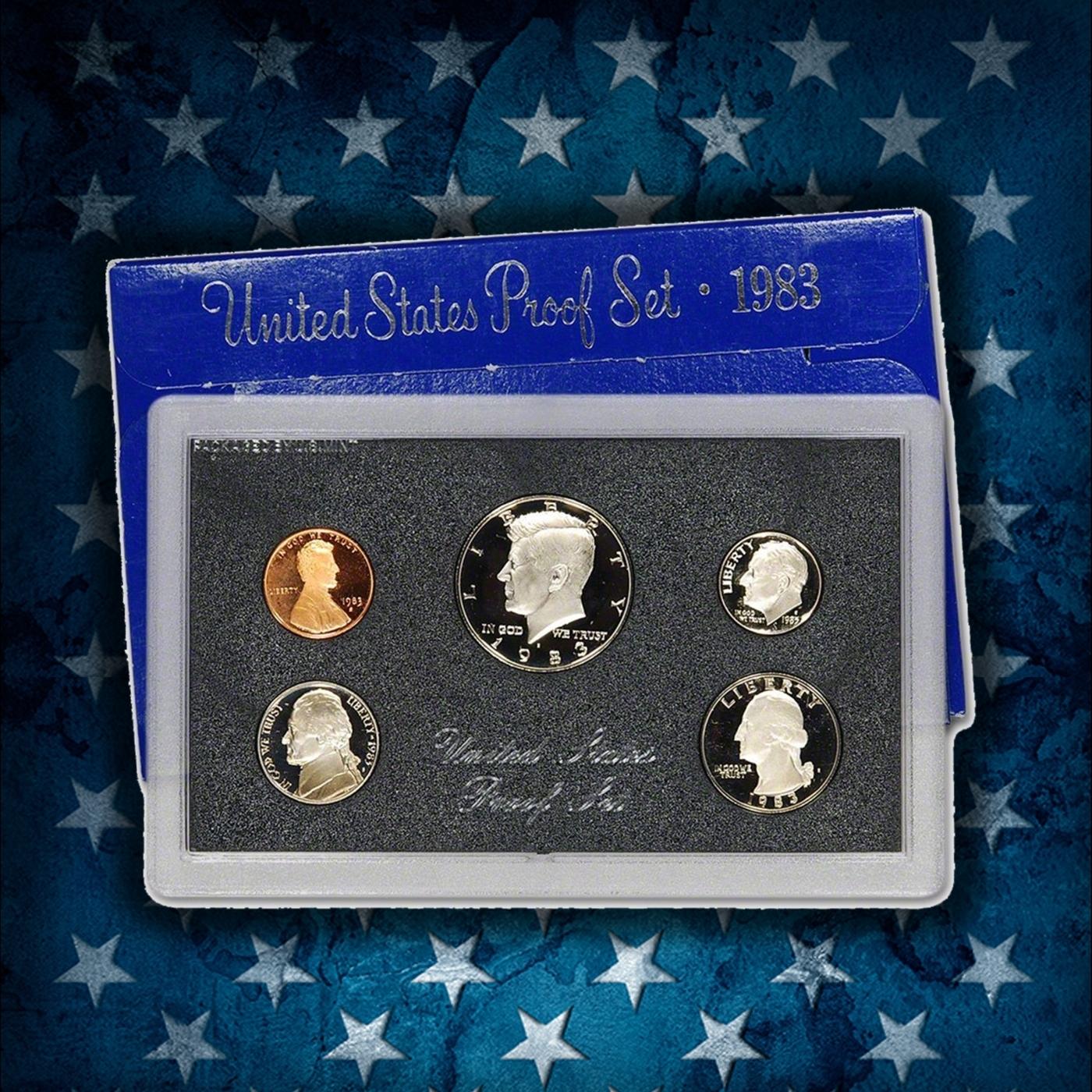 1980-1999 Proof Set Run 107 Coins 20 Complete Sets