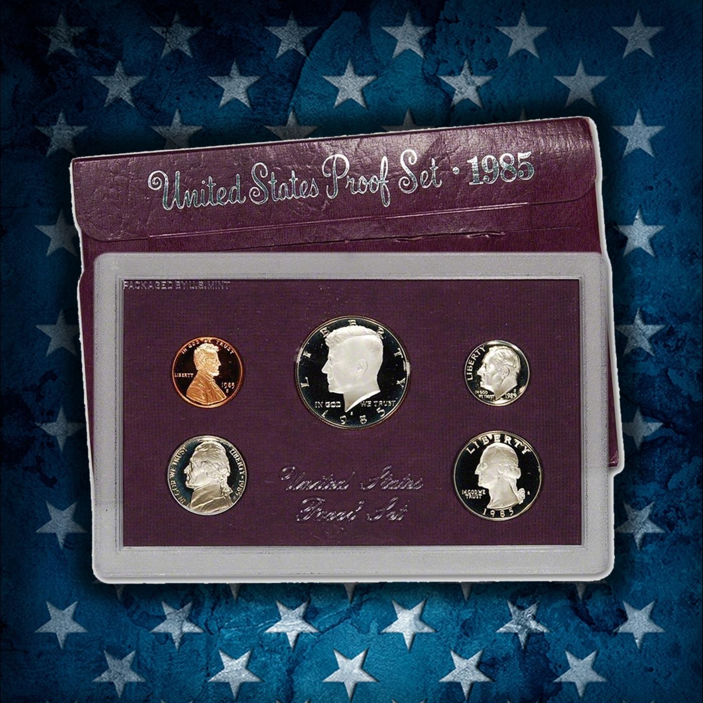 1980-1999 Proof Set Run 107 Coins 20 Complete Sets