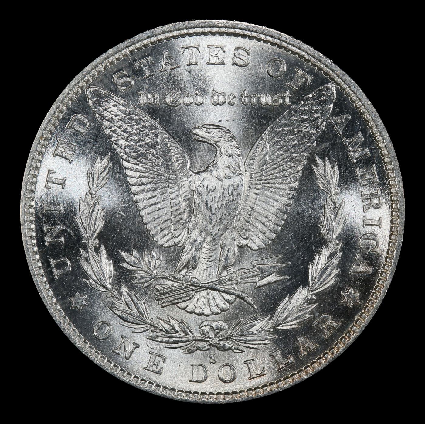1880-s Morgan Dollar $1 Grades ms62+