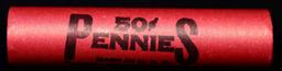 BU Shotgun Lincoln 1c roll, 1971-s 50 pcs Bank Wrapper 50c
