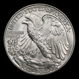 1936-d Walking Liberty Half Dollar 50c ms66 SEGS